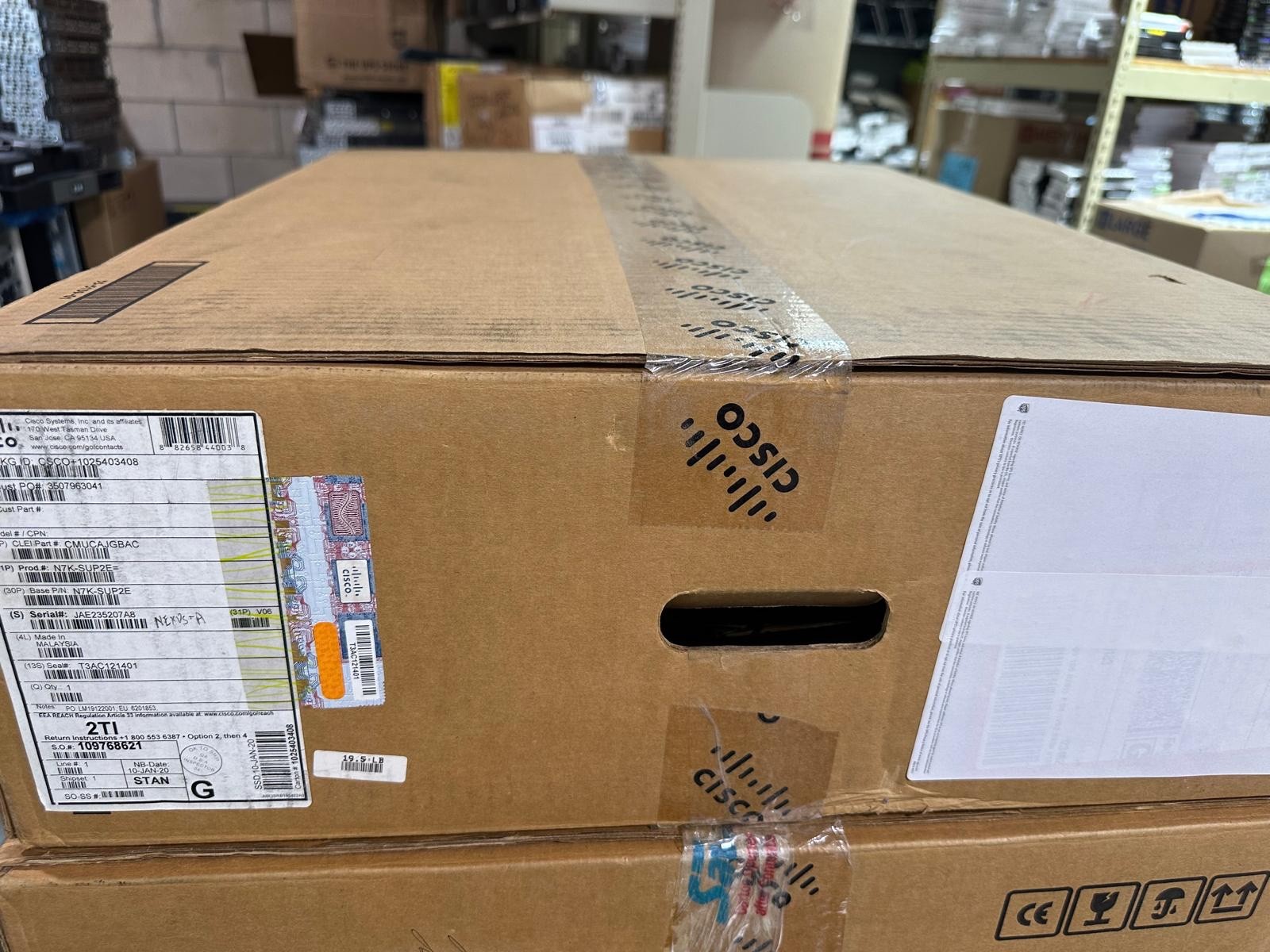 Cisco N7K-SUP2E Nexus 7000 Supervisor2 Enhanced Module N7K-SUP2E / NEW FACT SEAL