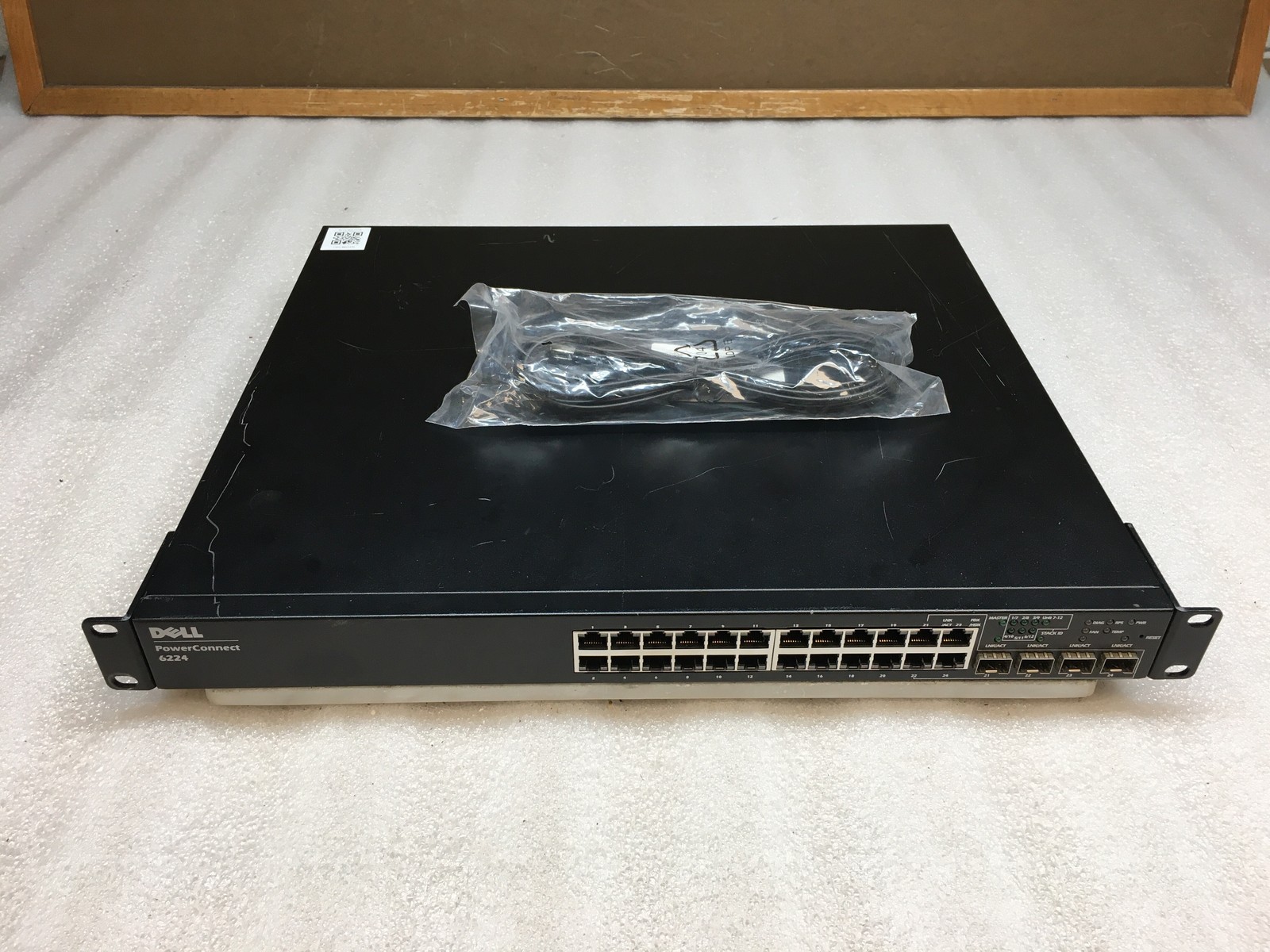 Dell PowerConnect 6224 24-Port SFP Gigabit Managed Network Switch