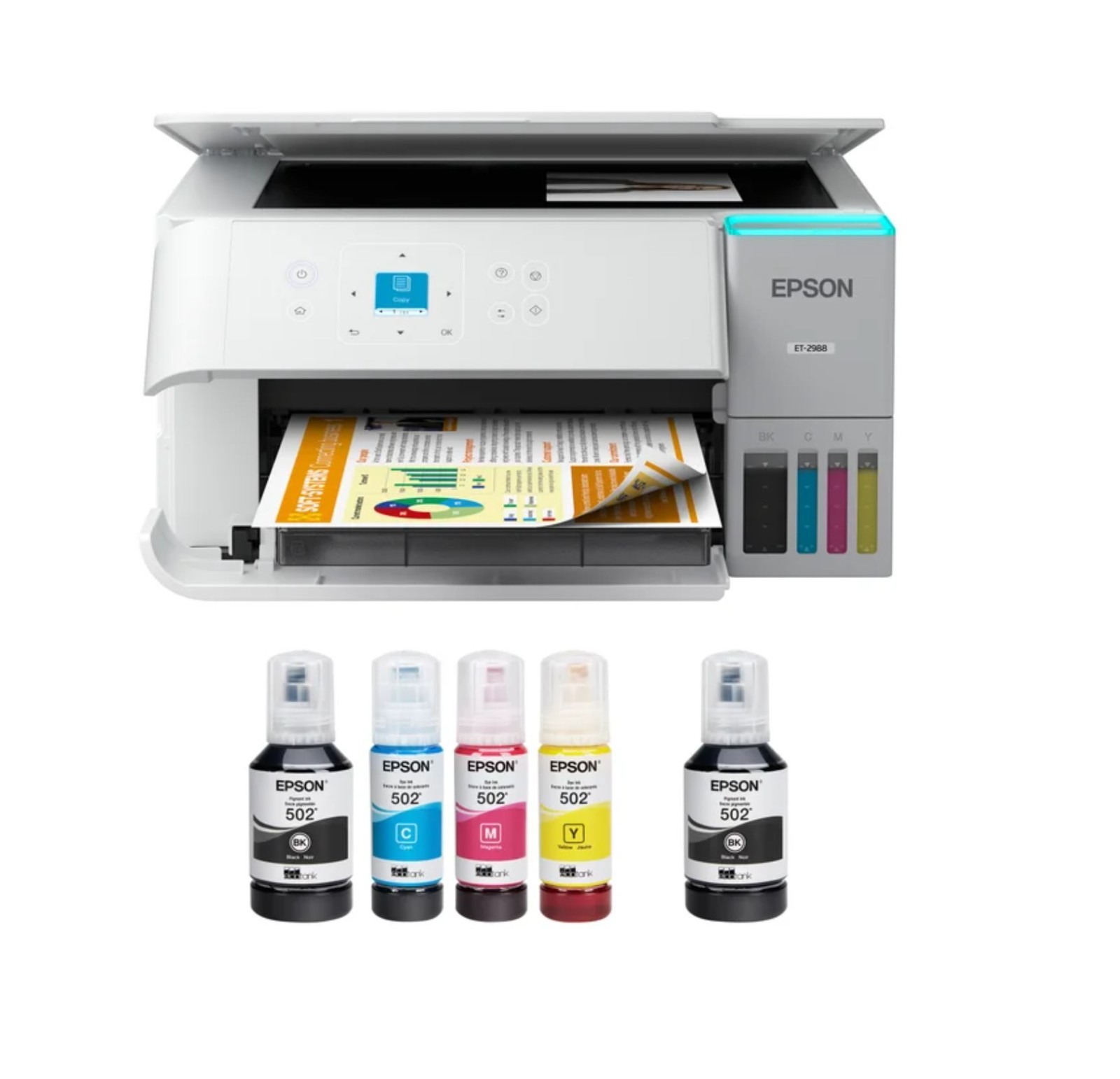 Epson Eco Tank ET-2988 Wireless SuperTank  Printer