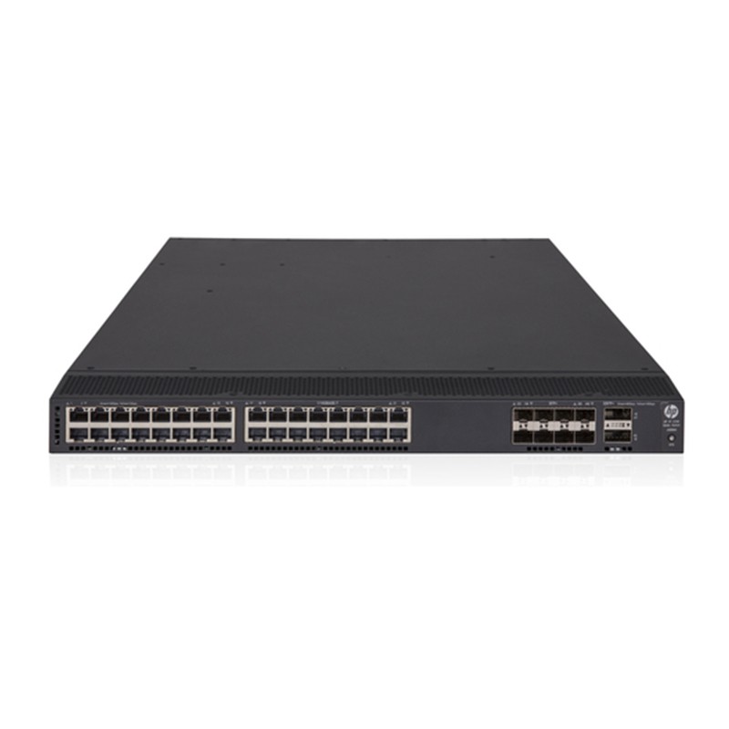 HPE FlexFabric 5700-32XGT-8XG-2QSFP+ JG898A 32x 10GBASE-T 8x SFP+ 2x 40G Switch