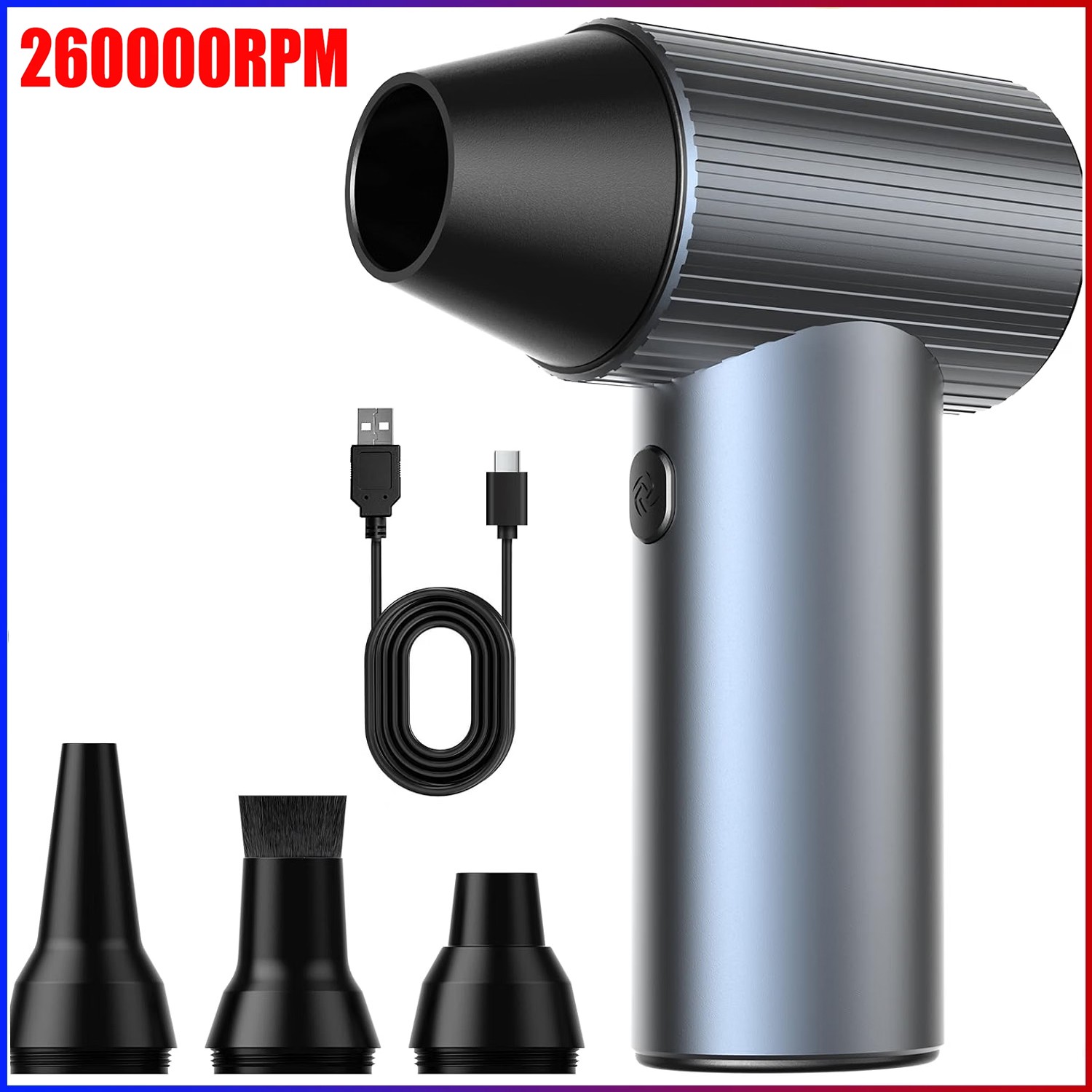 Compressed Air Duster Ultra-Powerful Electric 3-Speed Adjustable for Computer