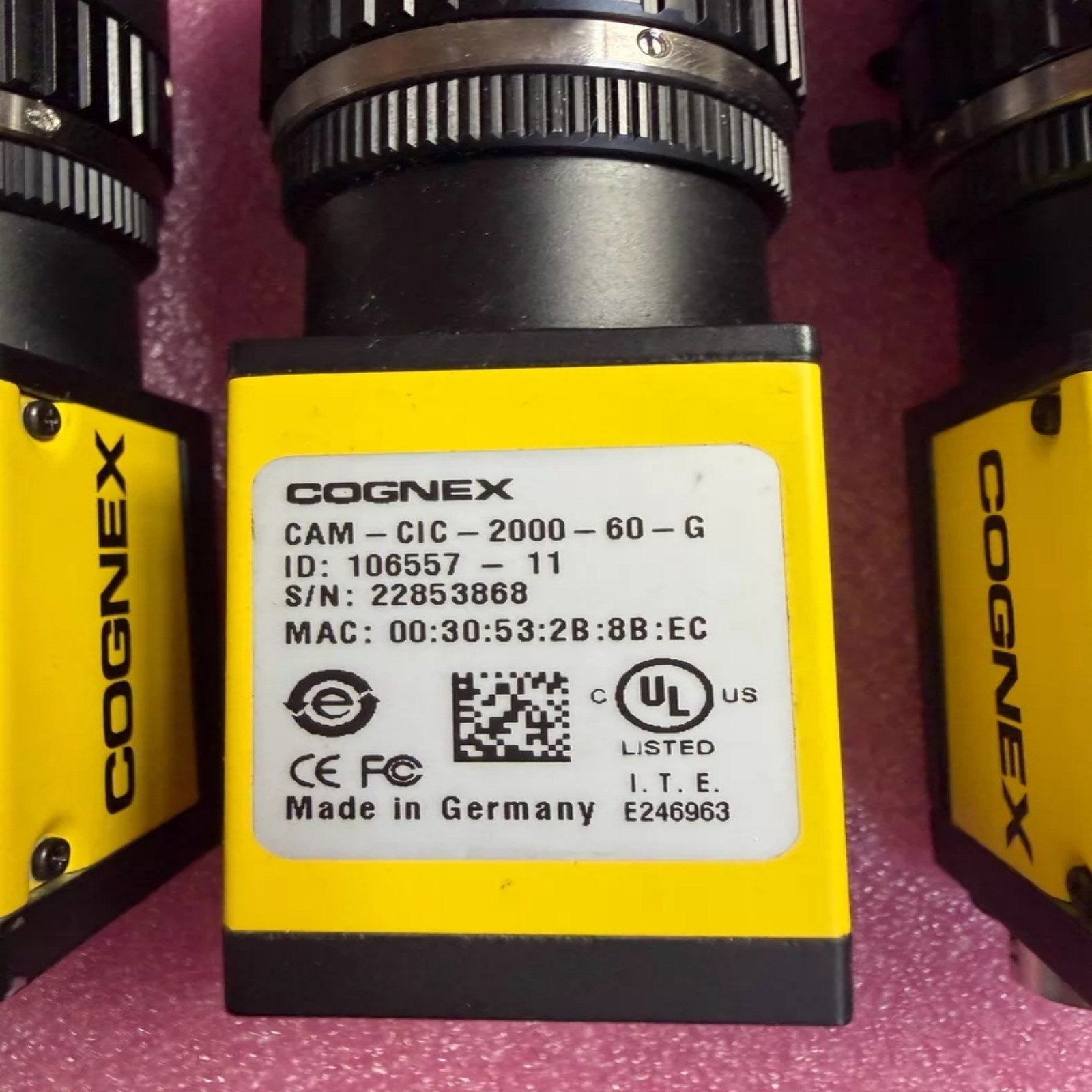 1PC COGNEX CAM-CIC-2000-60-G brand new industrial camera Duty-free DHL Fast ship