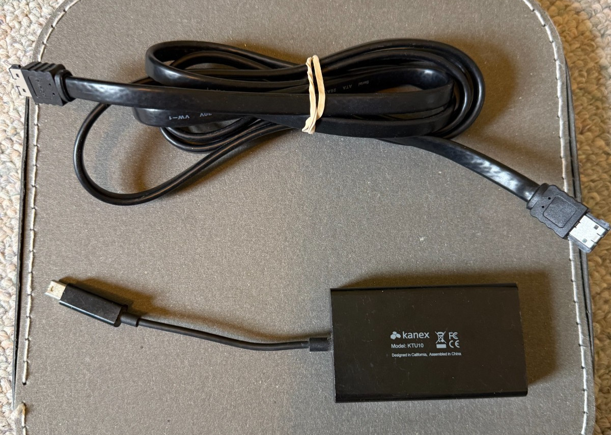Kanex KTU10 Thunderbolt to USB 3.0 and eSATA with 6ft eSATA cable