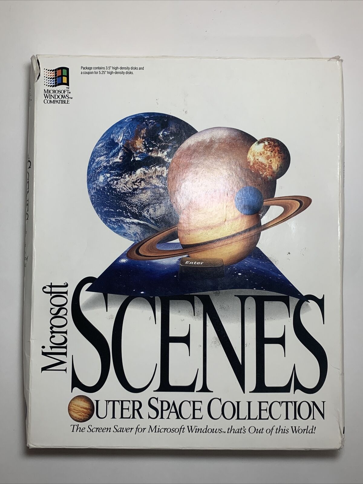 Microsoft Scenes Outer Space Collection, The Screen Saver For Microsoft Windows