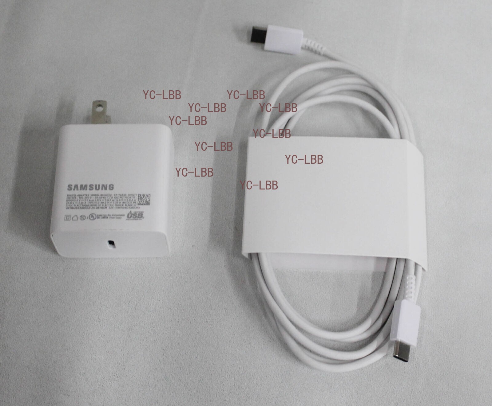 New Original OEM Samsung EP-TA865&USB-C Cable Charge Galaxy Book3 NP750XFG-KB1US