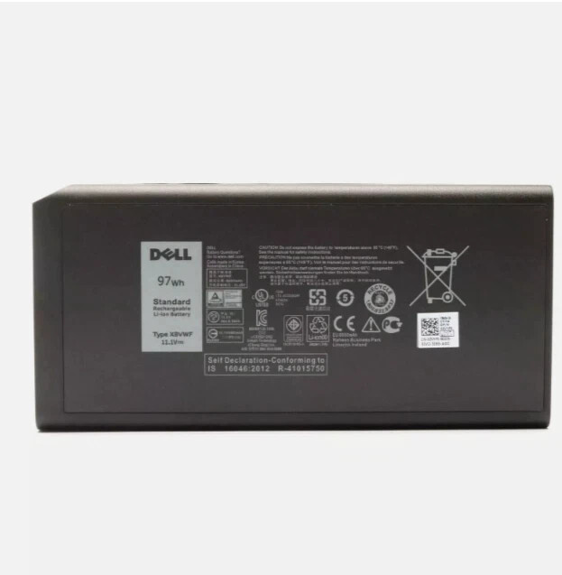 NEW Genuine OEM 97Wh X8VWF Battery For Dell Latitude 14 Rugged 5404 7404 Series
