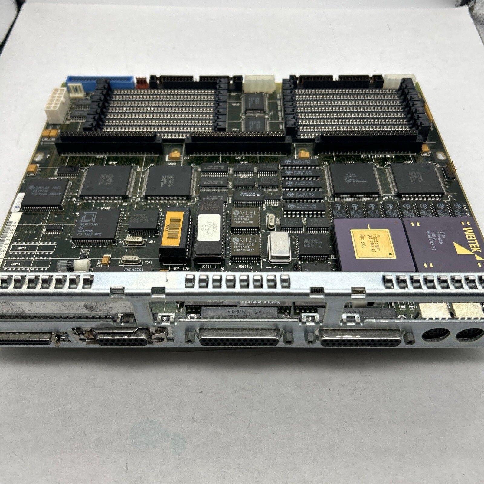 Sun Microsystems #270-1382-04 SYSTEM MOTHERBOARD W/ CPU & WEITEK 3170 Gold Chips