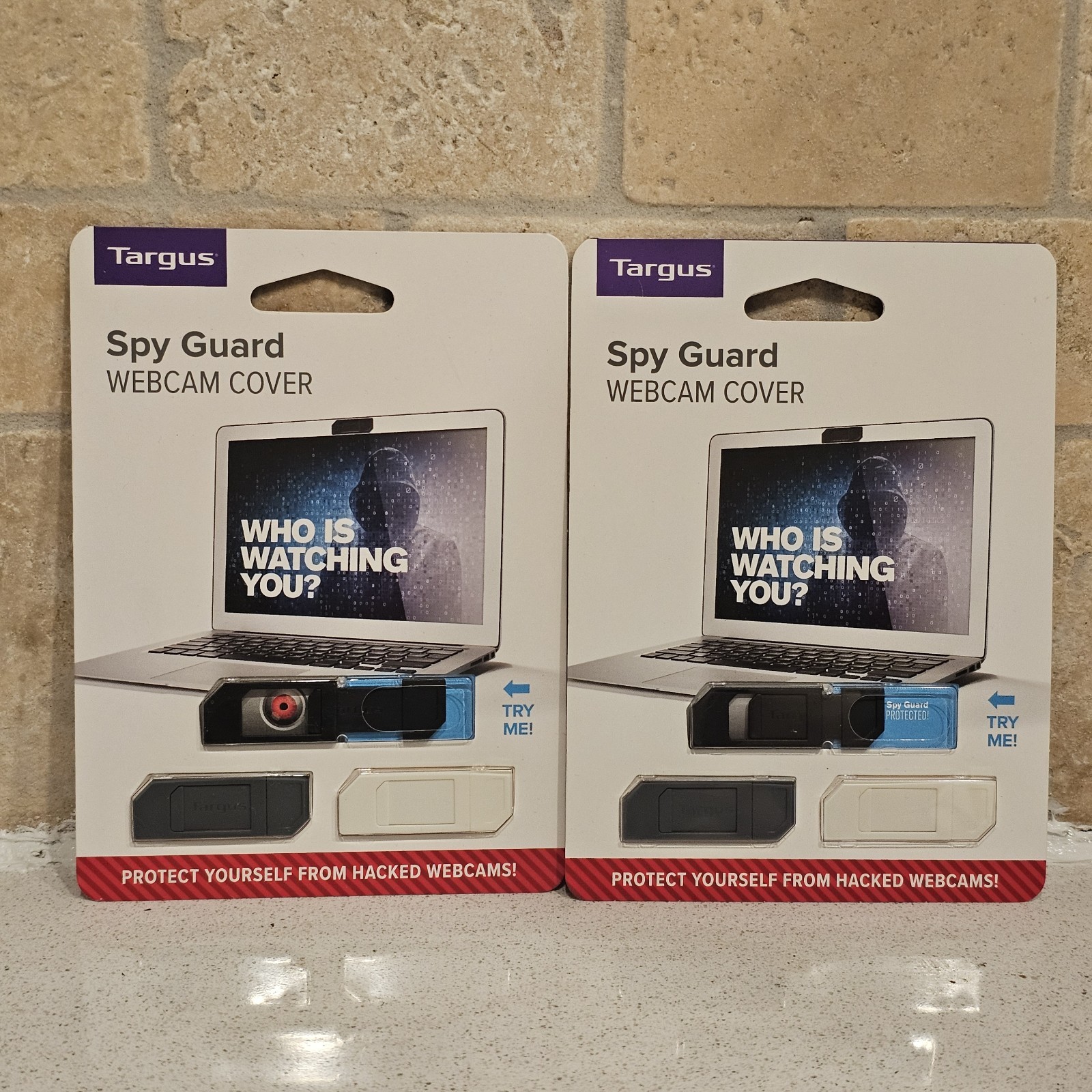 2x Targus Spy Guard Webcam Cover - 6 Total