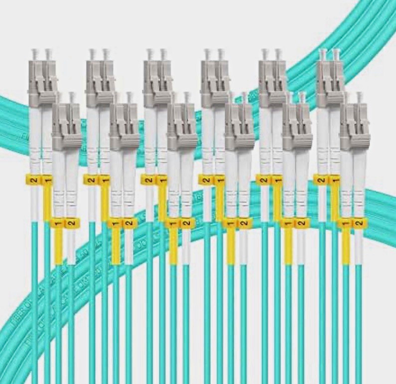 LC to LC Duplex Fiber Optic Patch Cable ANY SIZE ANY AMOUNT