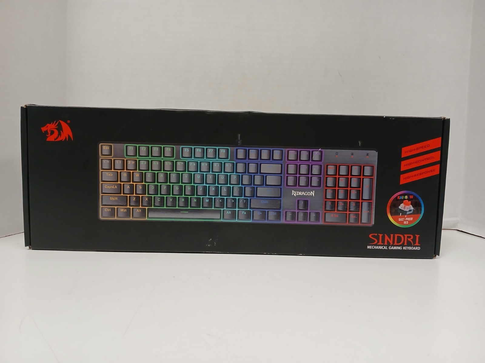 Redragon Sindri K671 Wired Mechanical Gaming Keyboard, Black 