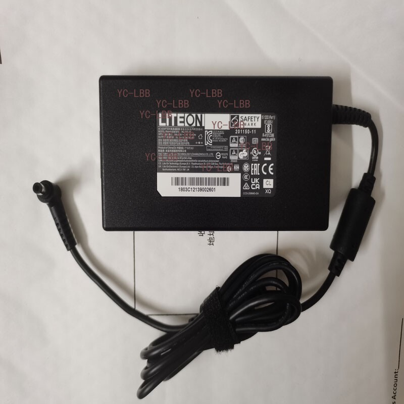 OEM LITEON PA-1181-16 19.5V 9.23A For System76 Oryx Pro 5 oryp5 5.5mm 180W Plug