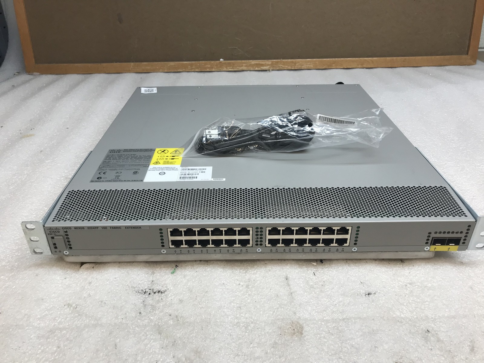 Cisco Nexus N2K-C2224TP-1GE 2224TP 24-Port Gigabit Fabric Extender 2x 10G SFP