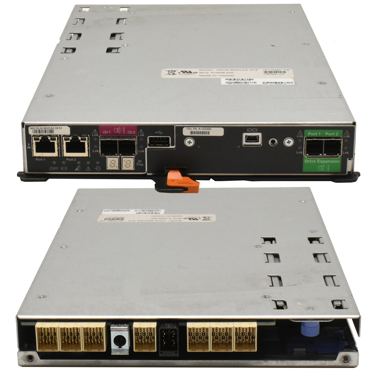 NetApp Dirve Module I/F-6 SAS 12Gb/s 111-02853+B0 54-B0 FRU A100069 for E2600 