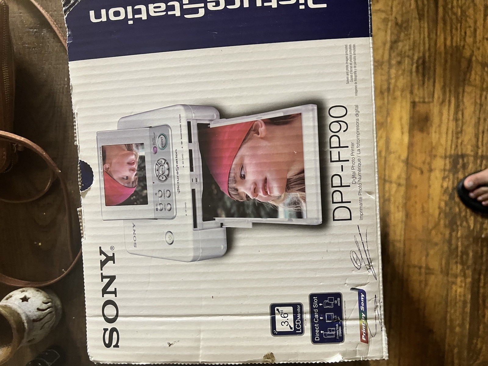 Sony Picture Station DPP FP90 Digital Photo Printer with Box