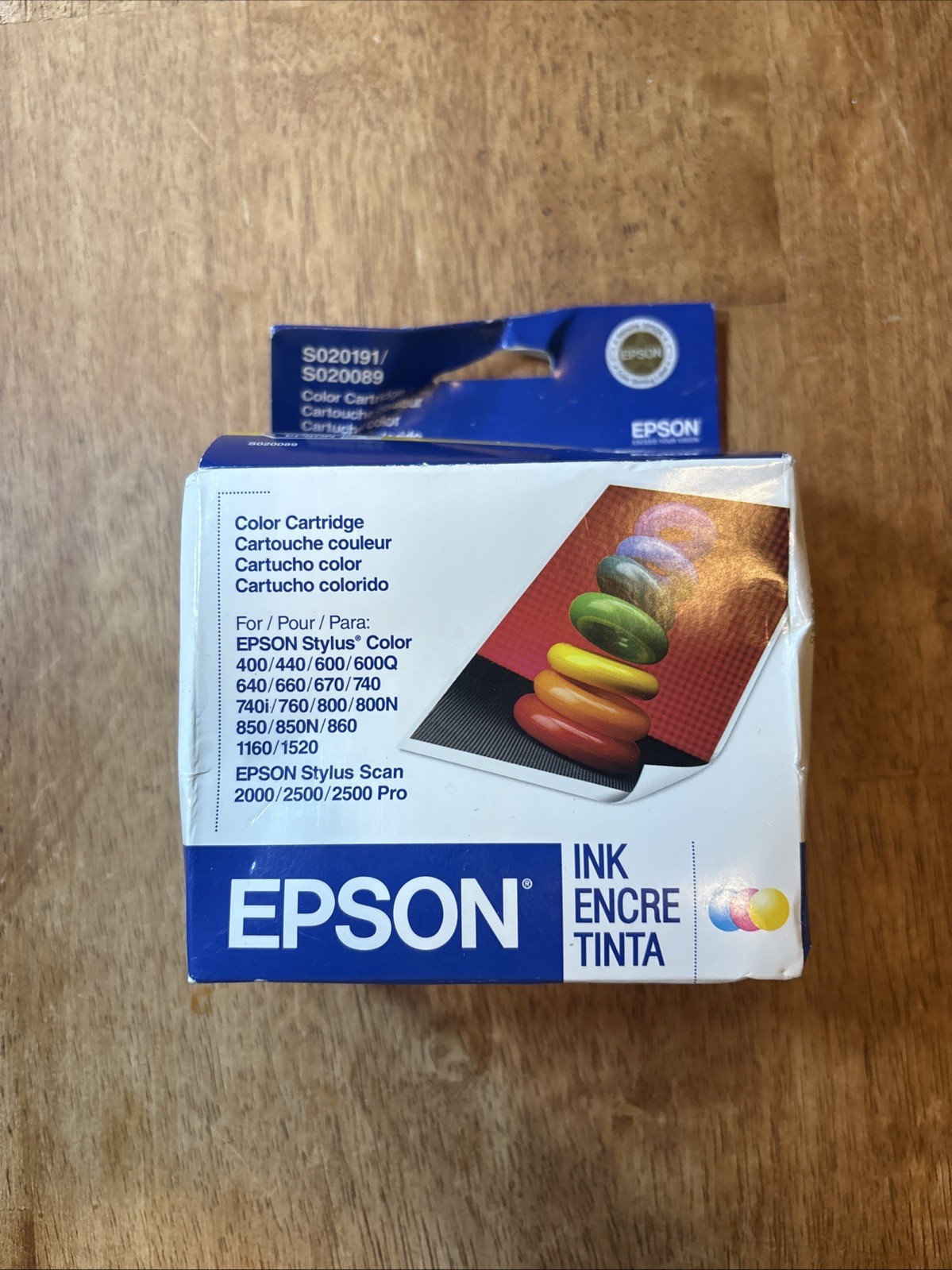Genuine Epson S020191/S020089 Color Ink Cartridge for Stylus Color Exp 2009