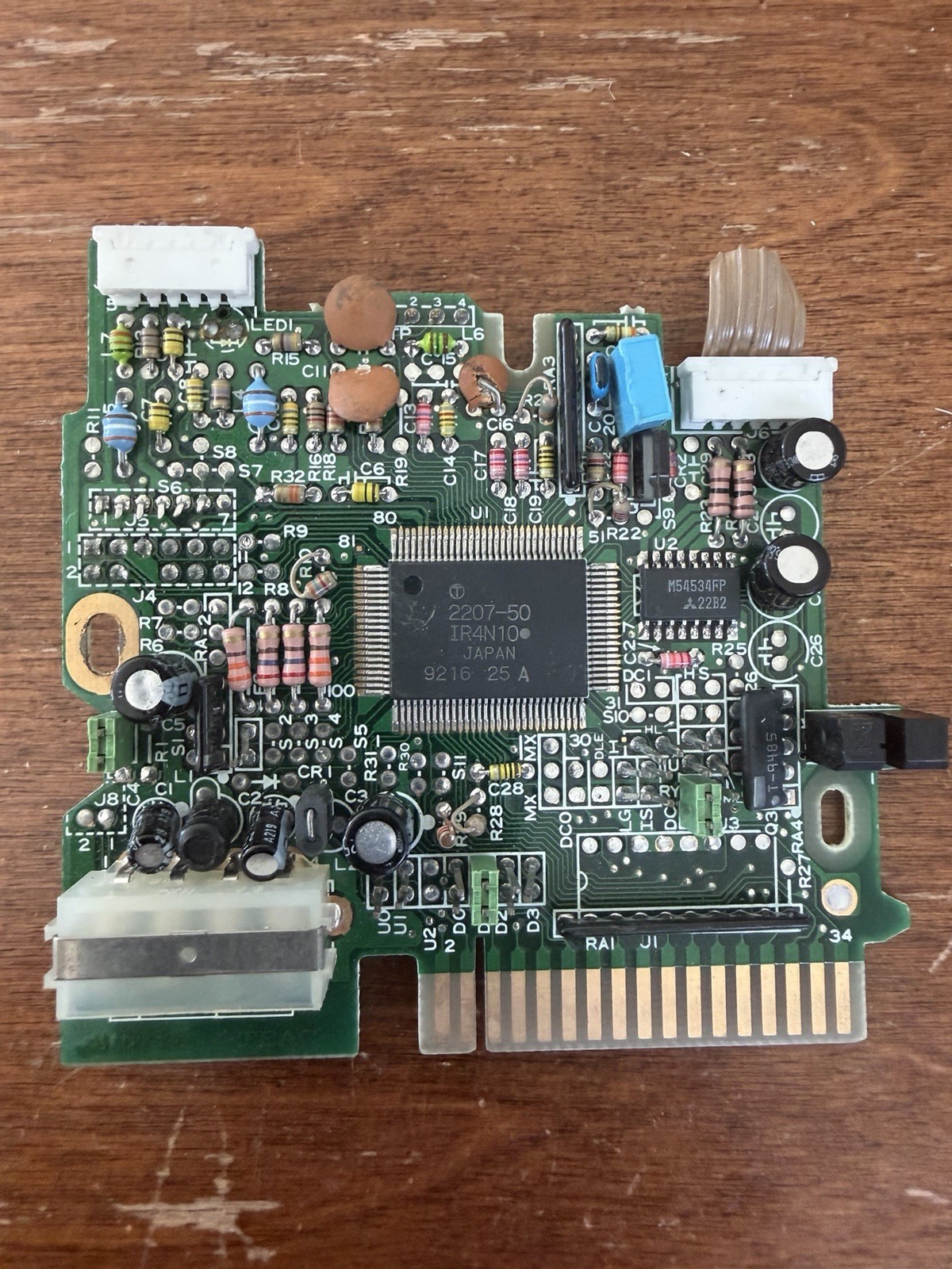 Vintage TEAC FD-55 Floppy Disk Drive Logic Control Board Toshiba ASIC 21D7-50