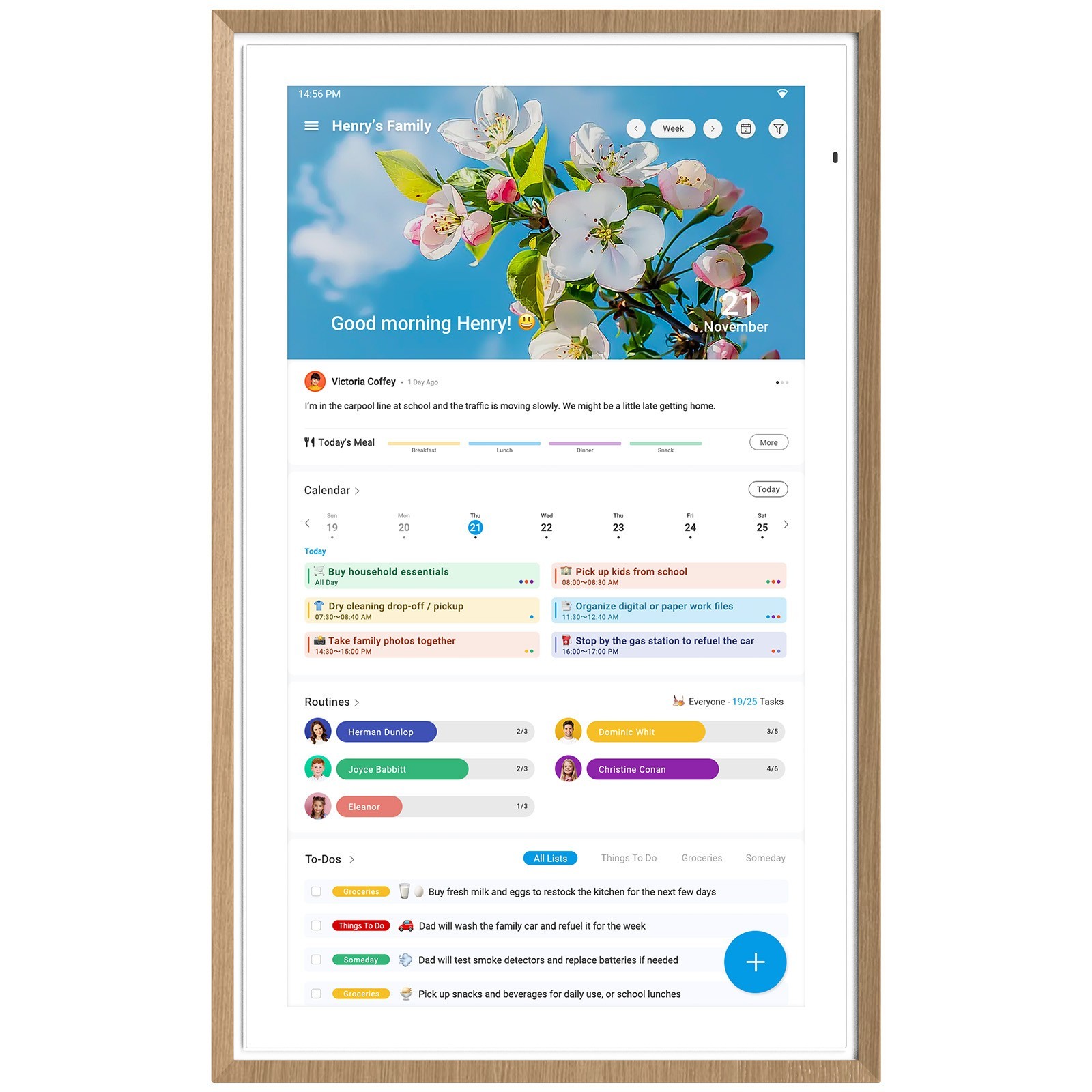 ApoloSign 27 inch Digital Calendar Smart Family Wall Planner(Brand New)