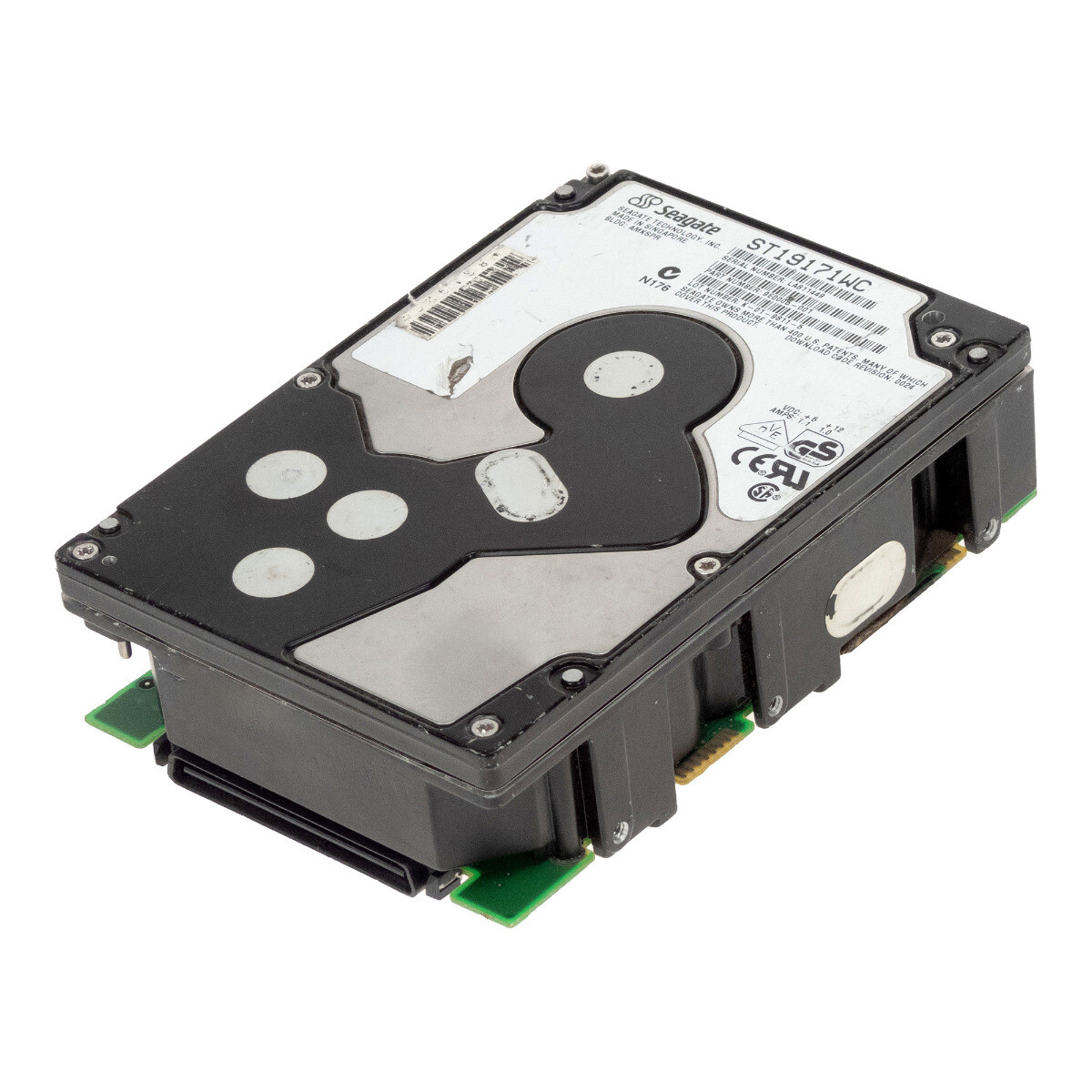 HARD DRIVE SEAGATE BARRACUDA 9 ST19171WC 9.1GB 7.2K SCSI 3.5''