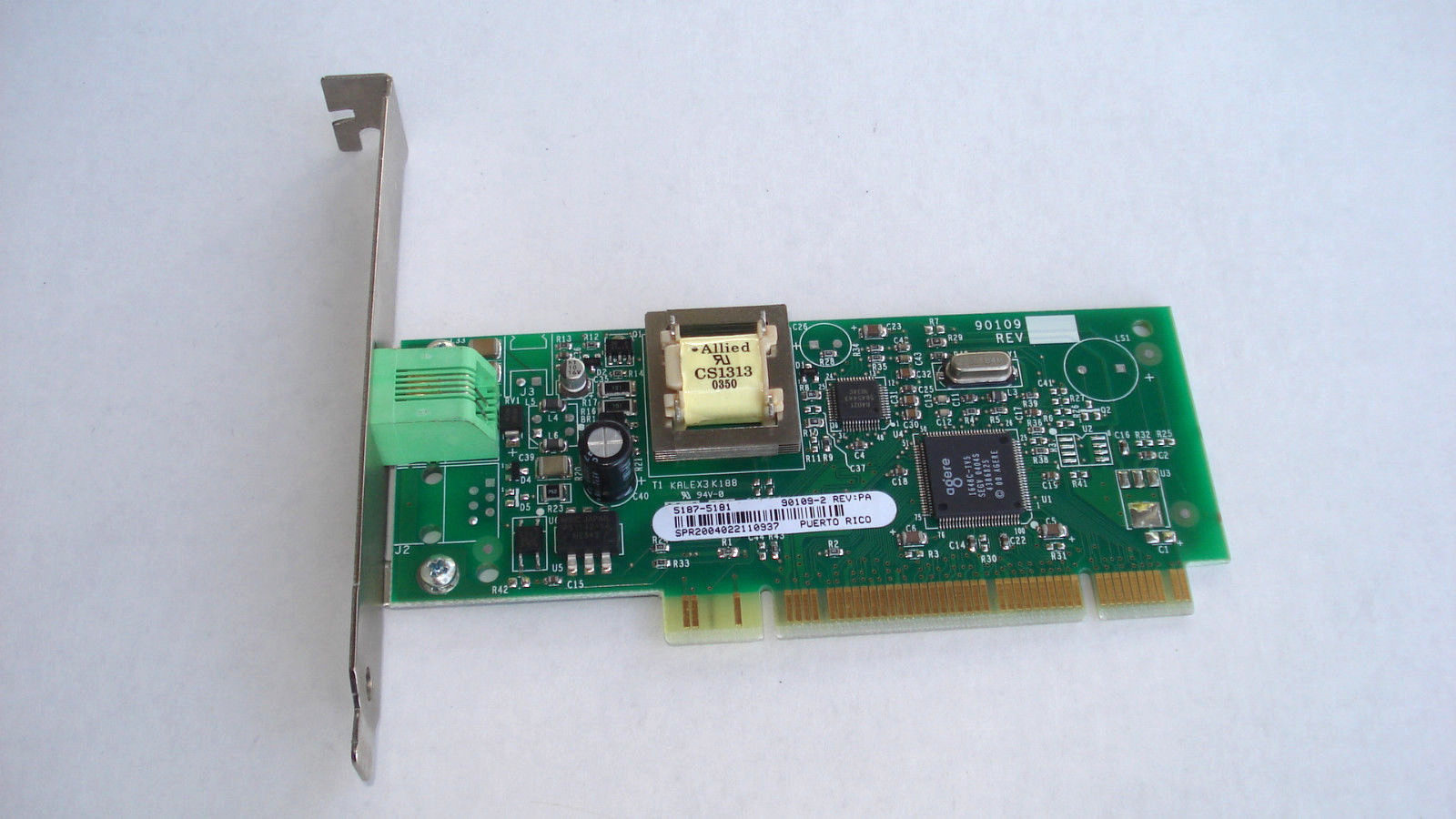 HP 5187-5181 SMART Modular Technologies 90109-2 56k V92 PCI Modem 