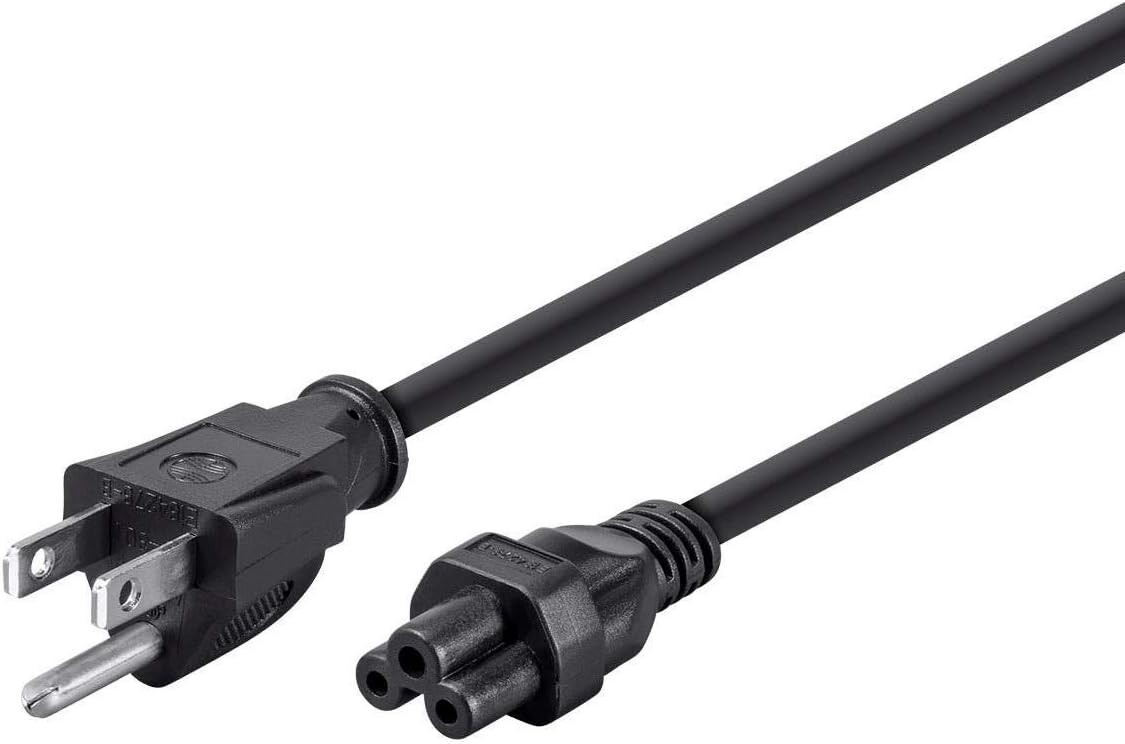 10 PACK Monoprice 3ft 18AWG Grounded AC Power Cord, 10A (NEMA 5-15P to IEC-320-C
