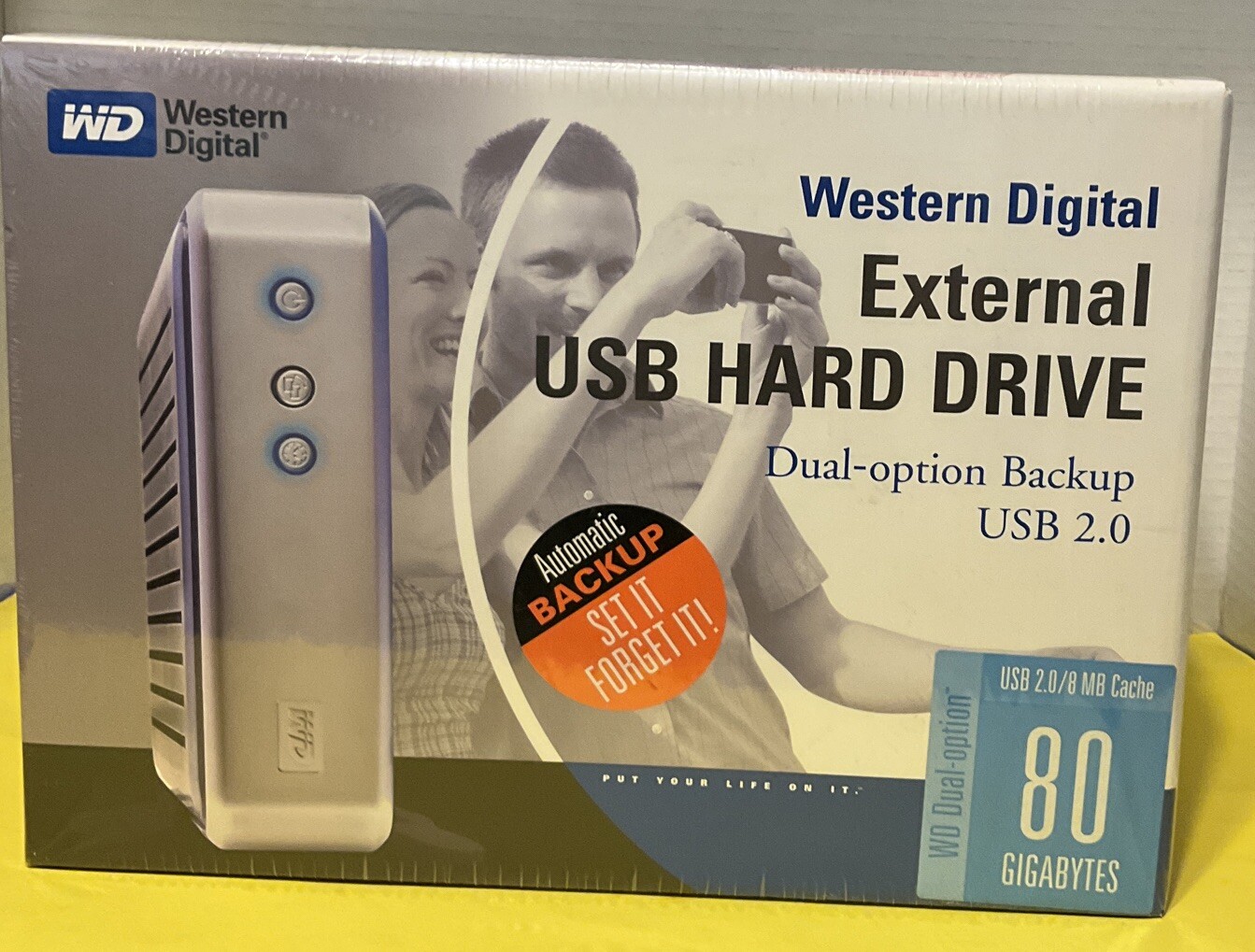Western Digital Dual-Option 80GB External 7200RPM (WDXUB800BBNN) HDD