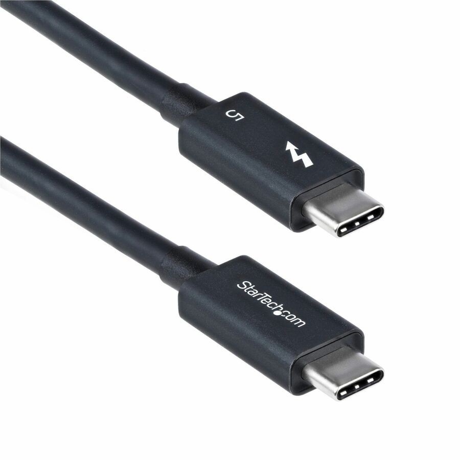 StarTech 2.6ft Thunderbolt 5 Cable, 80Gbps/Up to 120Gbps TBLT5MM80CM240W