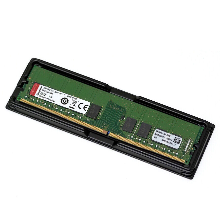 Kingston 16GB 2666MHz DDR4 PC4-21300 Server Memory KSM26ED8/16ME~KSM26ED8/16HD