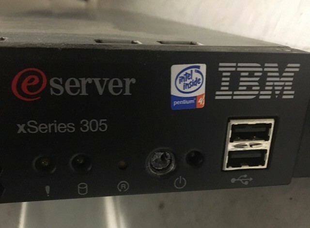 IBM eServer xSeries 305 INTEL Pentium4