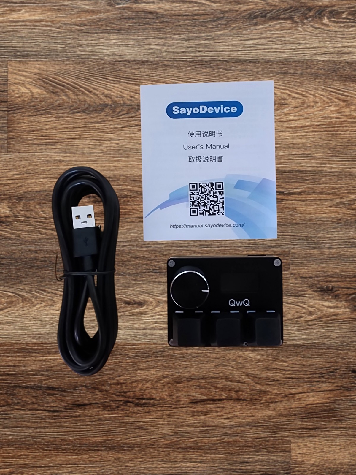 SayoDevice with 0.96-inch IPS Screen 3-Key O3C OSU Rapid Trigger Custom Keyboard