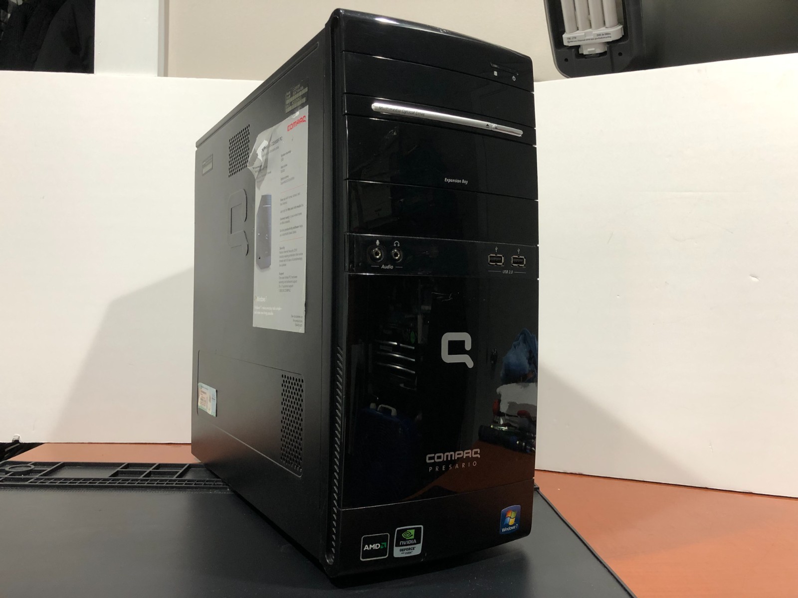 Compaq Presario CQ5500F Windows XP Retro Gaming PC - AMD Sempron, 4GB, NVIDIA