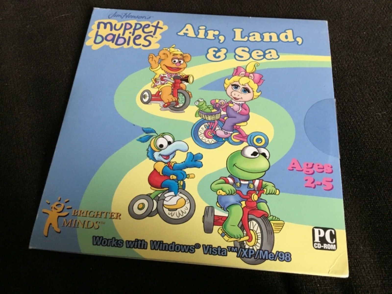 MUPPET BABIES ~AIR, LAND AND SEA~ PC CD ROM EARLY LEARNING GAME
