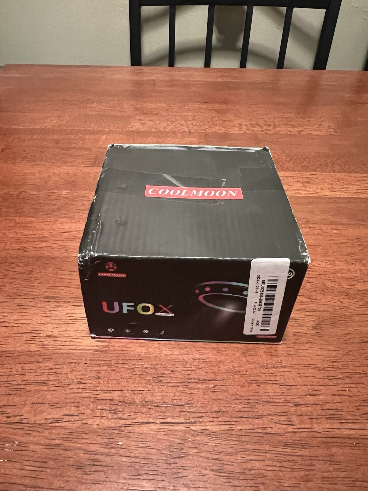 UFO Style Coolmoon LED RGB CPU Cooler Fan