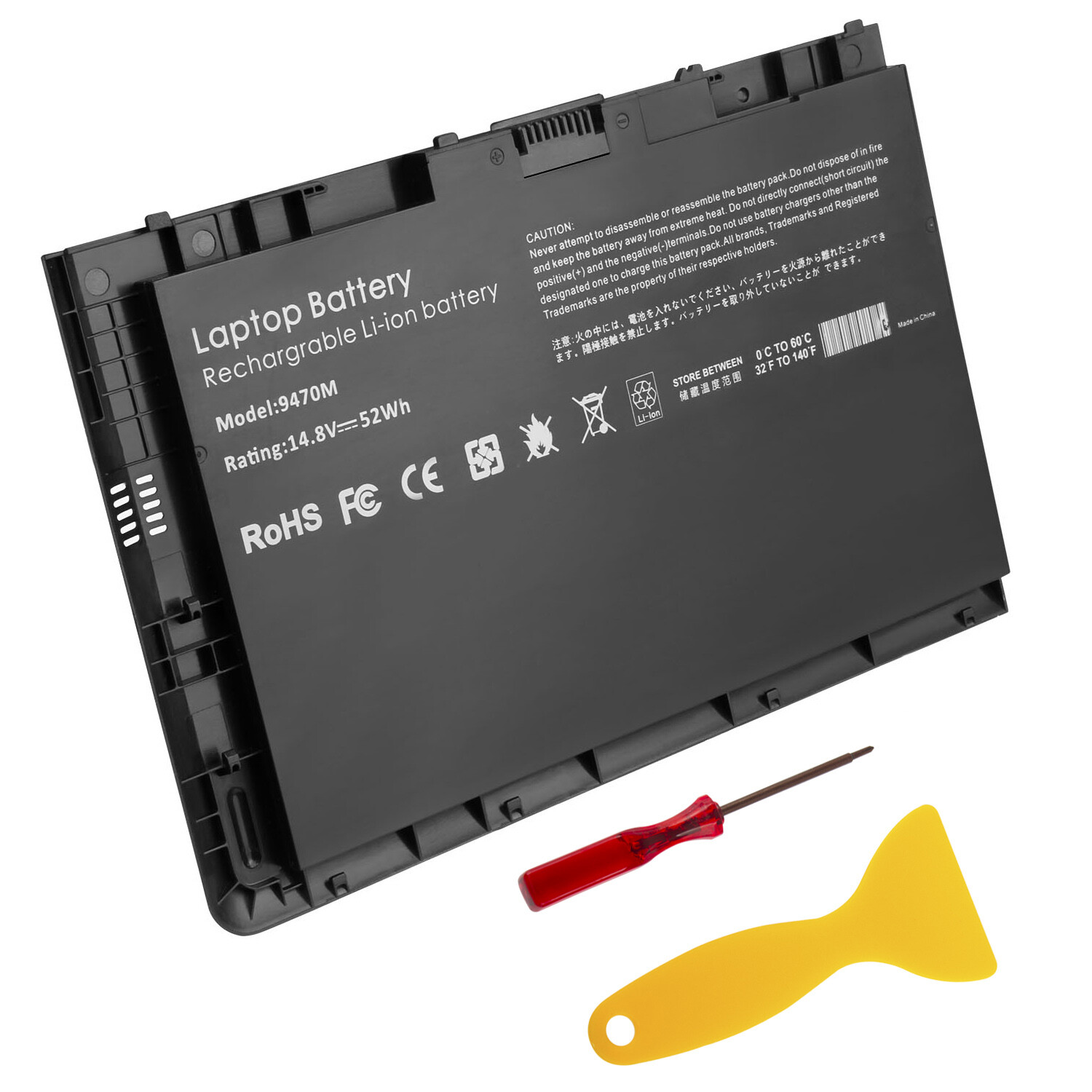 ✅LOT BT04XL Battery For HP EliteBook Folio 9470M 9480M BA06 BT04 LHSTNN-DB3Z 54W