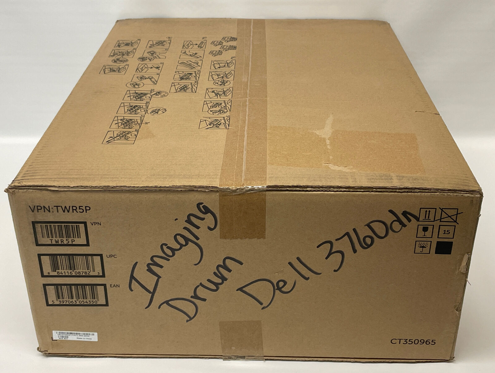 New Genuine Dell TWR5P Imaging Drum for C266x/C376x/S384x Series-Factory Sealed