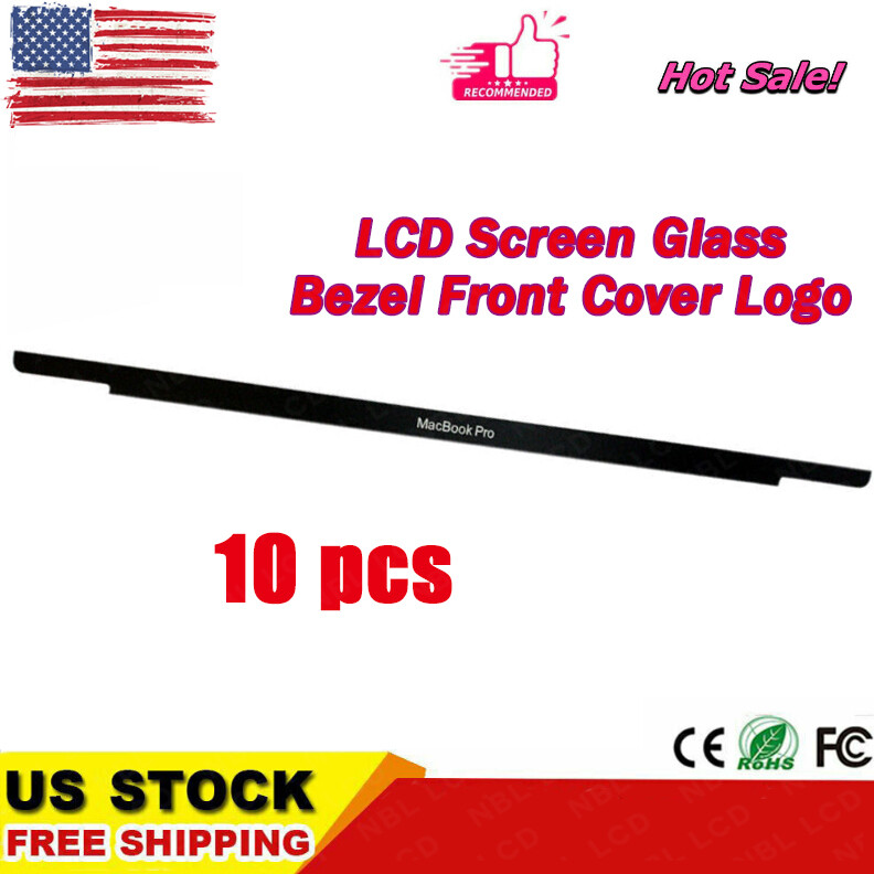 13" Front Glass Bezel Logo Cover A1706 A1989 A2179 A2337 A2338 For Macbook Pro