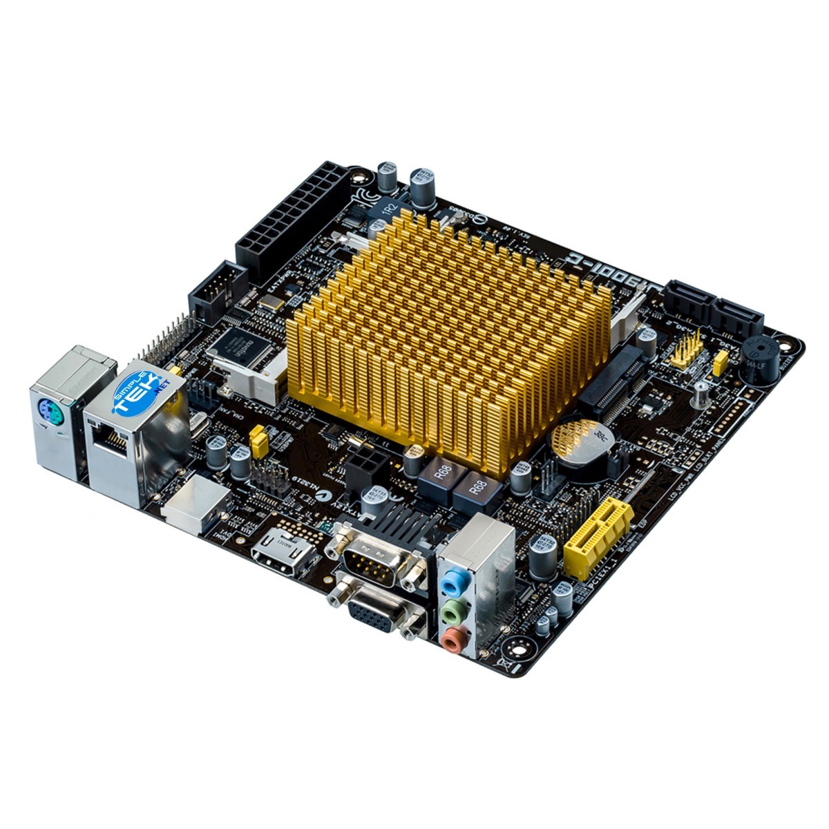 Asus J1900I-C Mini Itx Motherboard With Processor 2 X Ddr3L Rs232 Serial Com