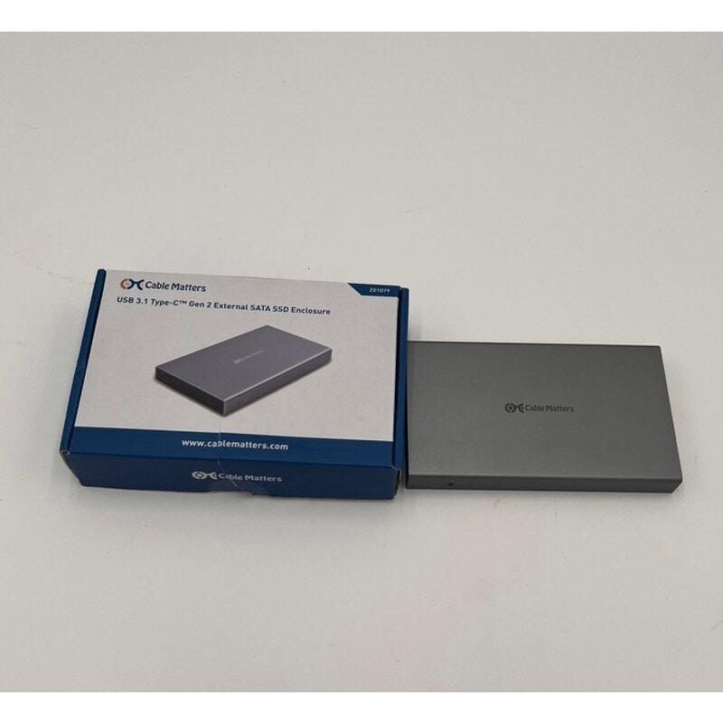 Cable Matters - USB 3.1 Type-C Gen 2 External SATA SSD Enclosure