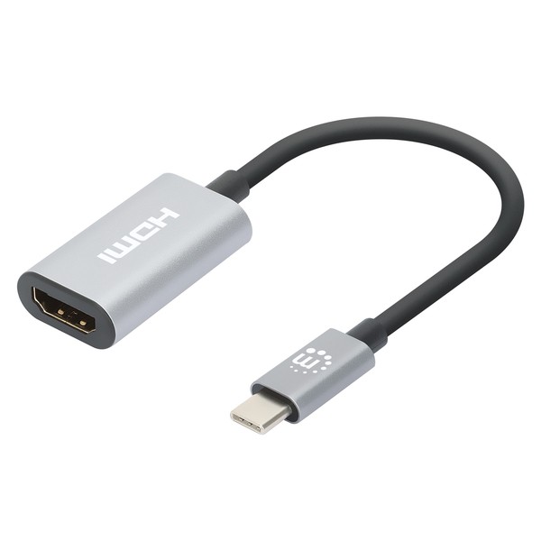Manhattan 153973 4K At 60 Hz Usb-C To Hdmi Adapter