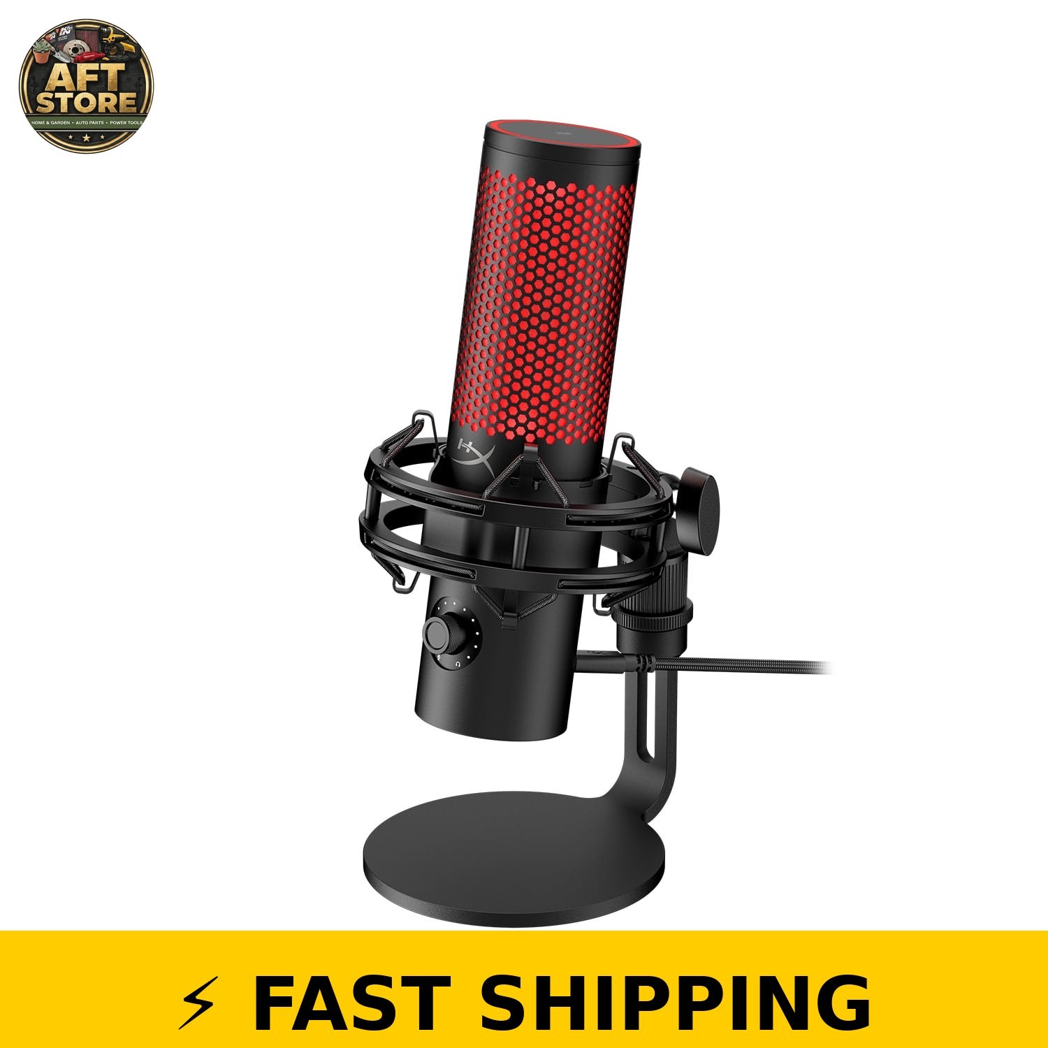 HyperX QuadCast 2 USB Microphone - Black