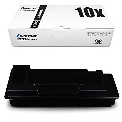 Eurotone 10x Black Laser Toner Cartridge Compatible with Kyocera TK160