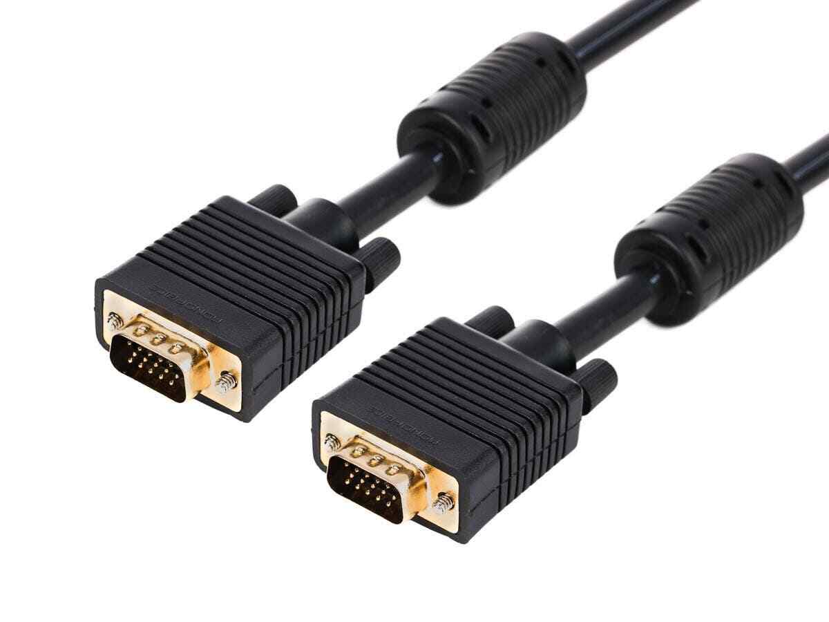 Monoprice Super VGA (SVGA) Monitor Cable, 6ft SVGA-MM-06 PID:85 cable