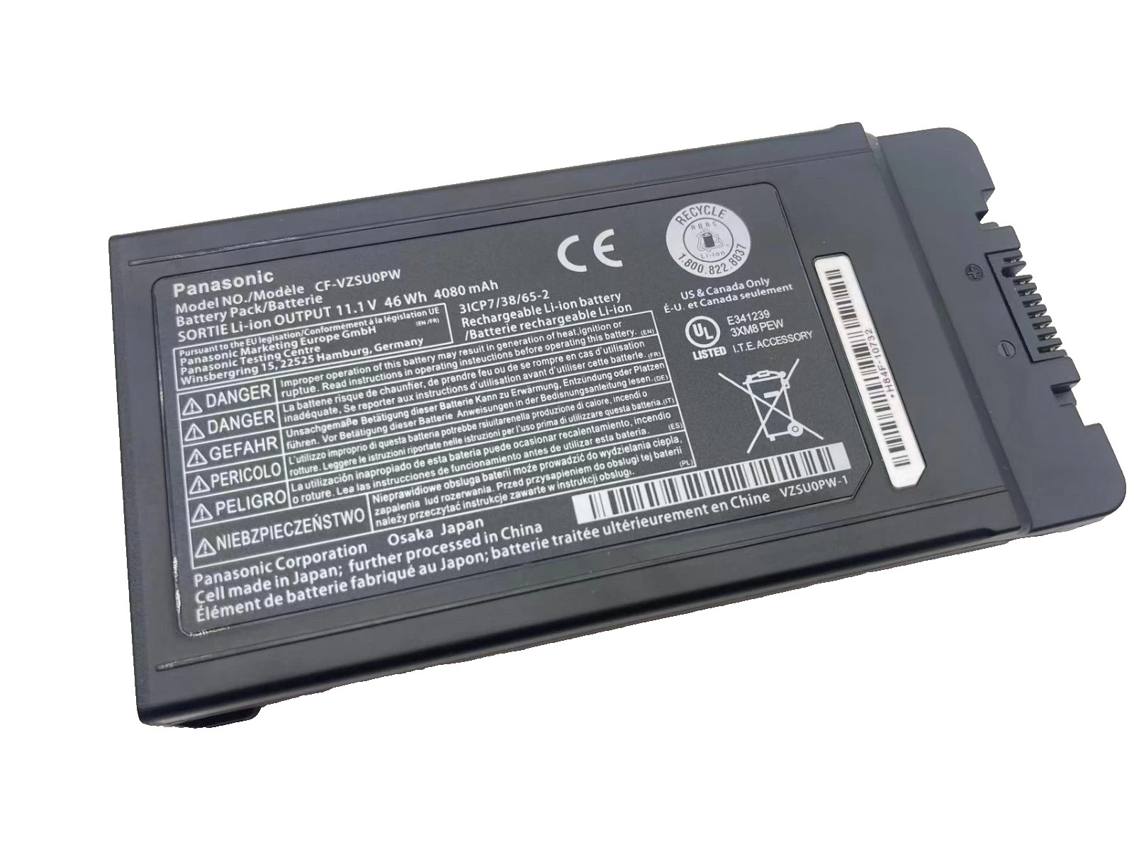 Original CF-33 Battery 22Wh For Panasonic CF-VZSU1AW CF-33AEQGATG CF-33LEHFAT3