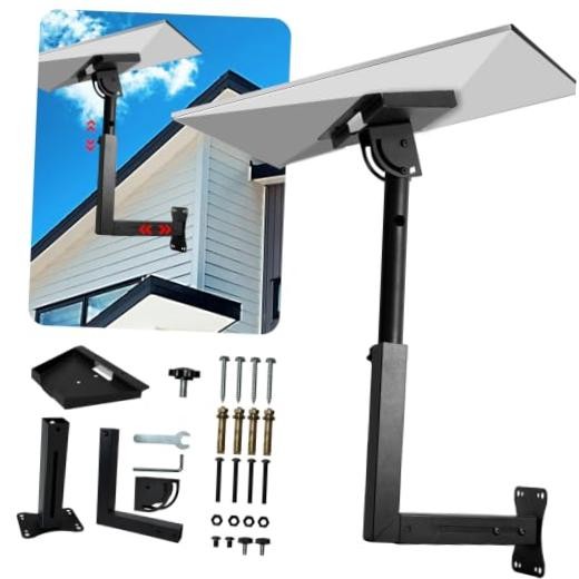 Starlink Mount for Gen 3—Adjustable Telescoping Arm—Wall/Roof Mounts