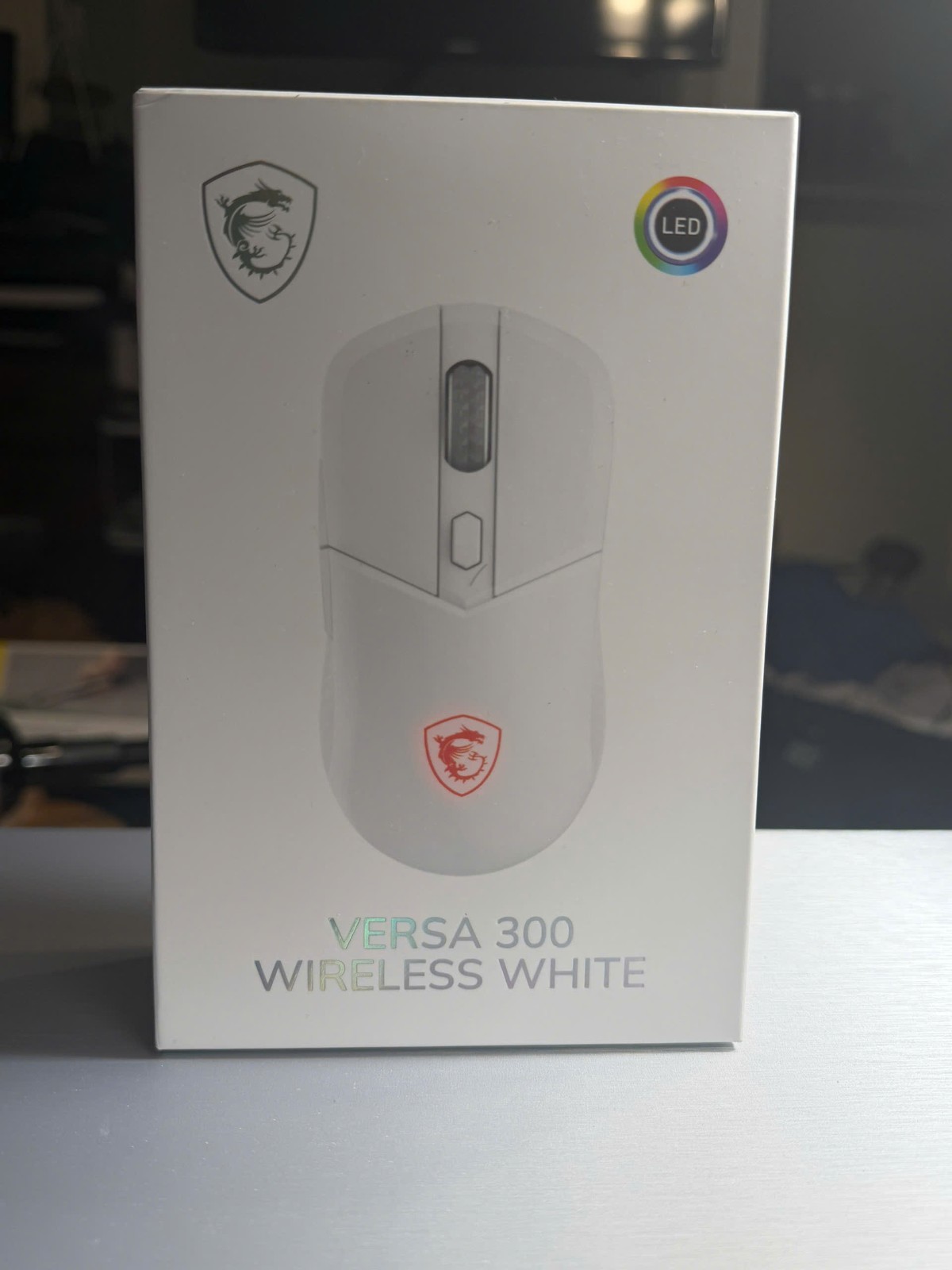 MSI VERSA 300 ELITE Optical Wireless Gaming Mouse - Bluetooth, 2.4GHz, 26K DPI