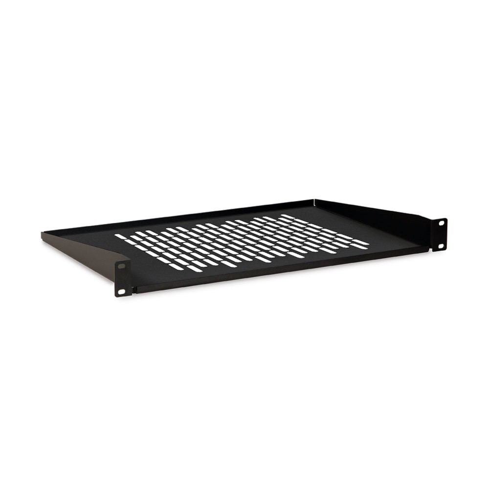 10 Pack of 1U 12" Vented Component Shelf