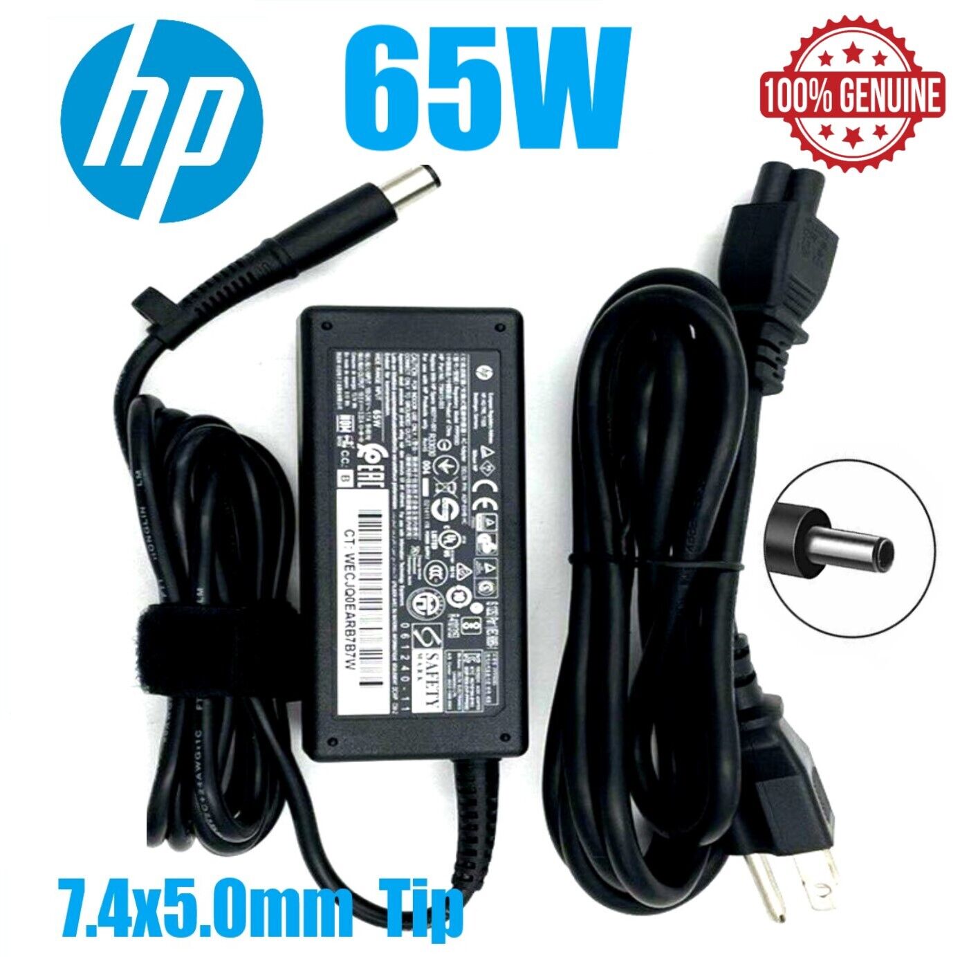 OEM HP Thin Client T510 T520 T610 T620 19.5V 65W  Adapter Charger Power Supply