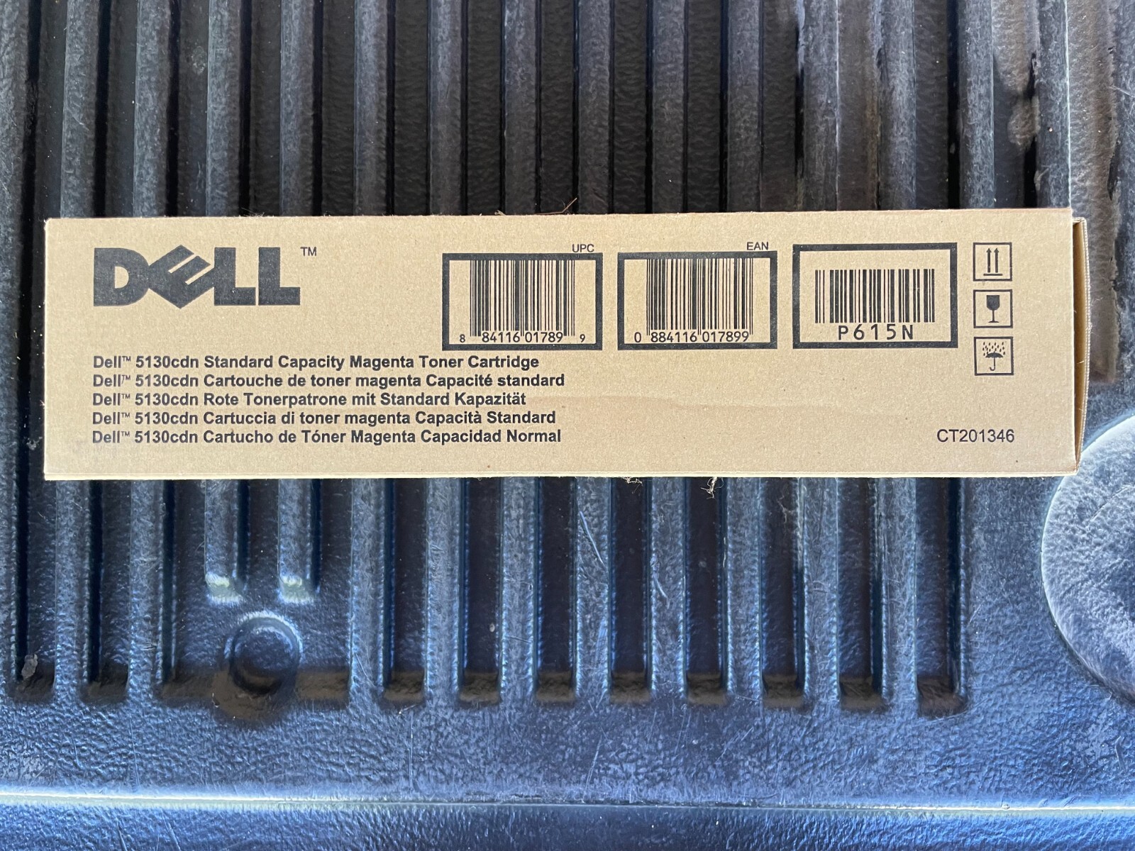 Genuine Dell P615N Magenta Toner Cartridge 5130cdn Color Laser Printer