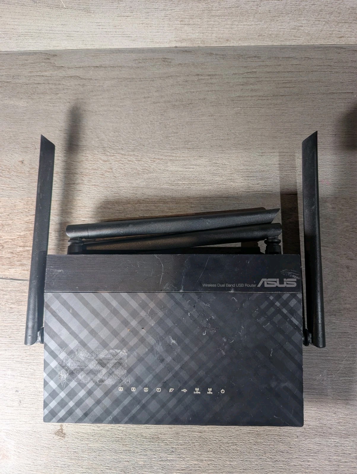 FCC Compliant ASUS RT-AC 1200 WiFi Internet Router -no cables-