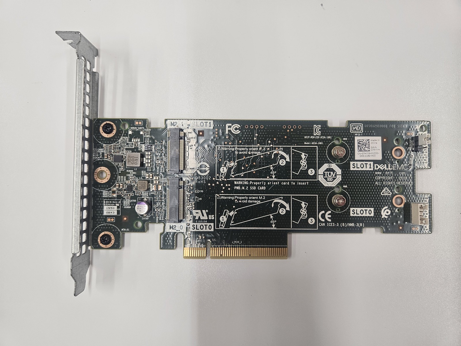 Dell EMC 07HYY4 2x M.2 slot BOSS-S1 Controller Card