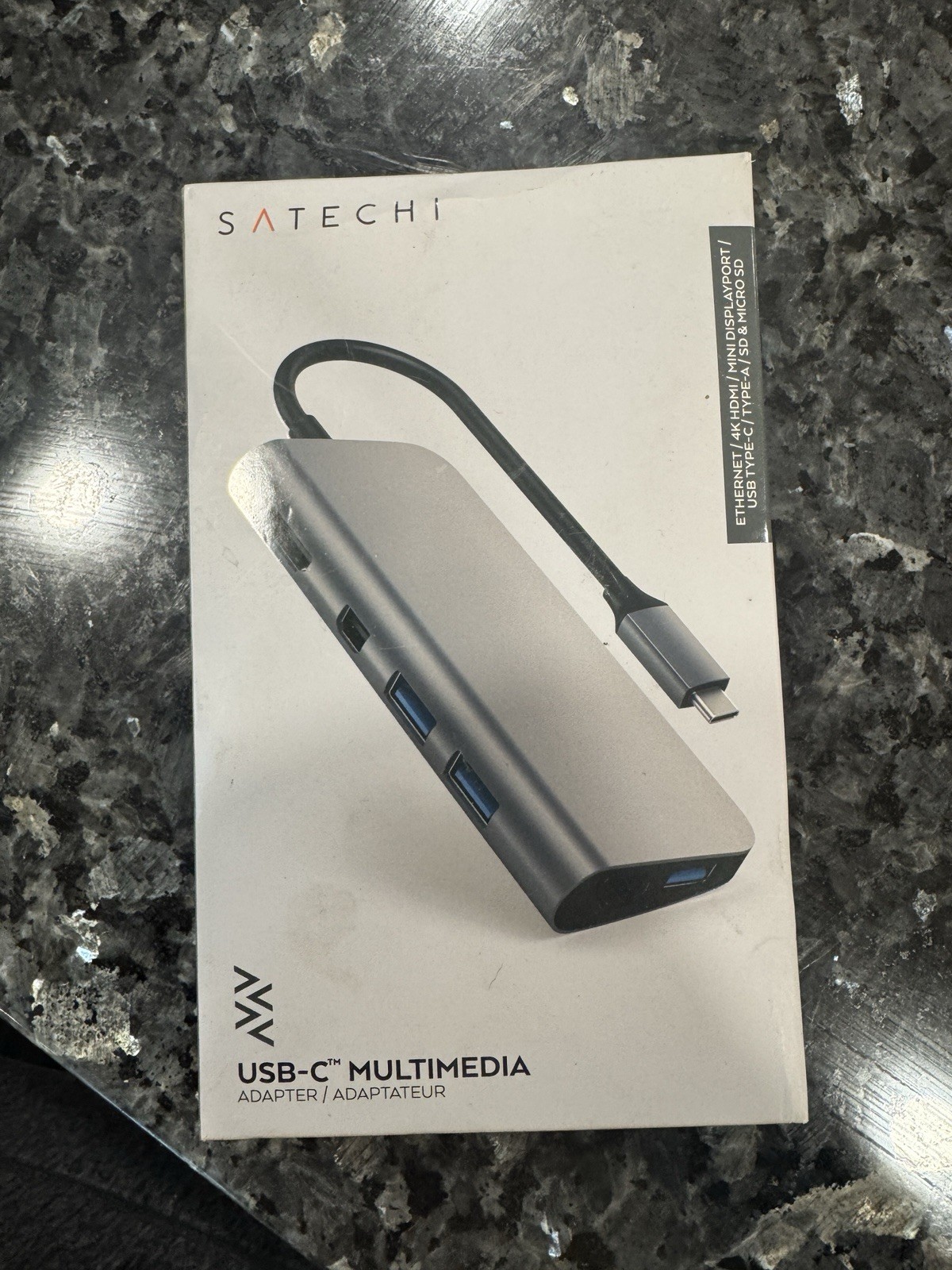 Satechi Mac USB Type-C Dual Multimedia Adapter (Space Gray)